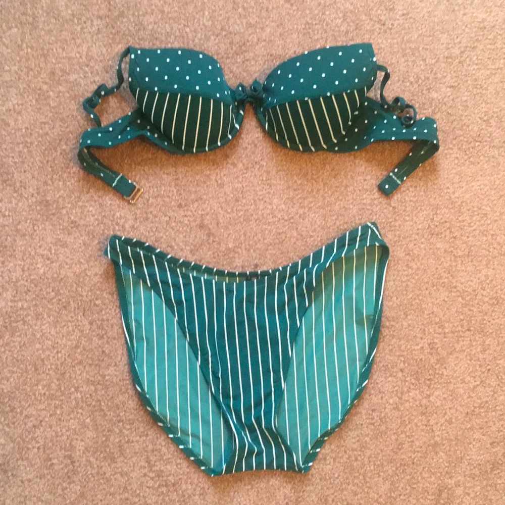 Forest Green Bikini Set